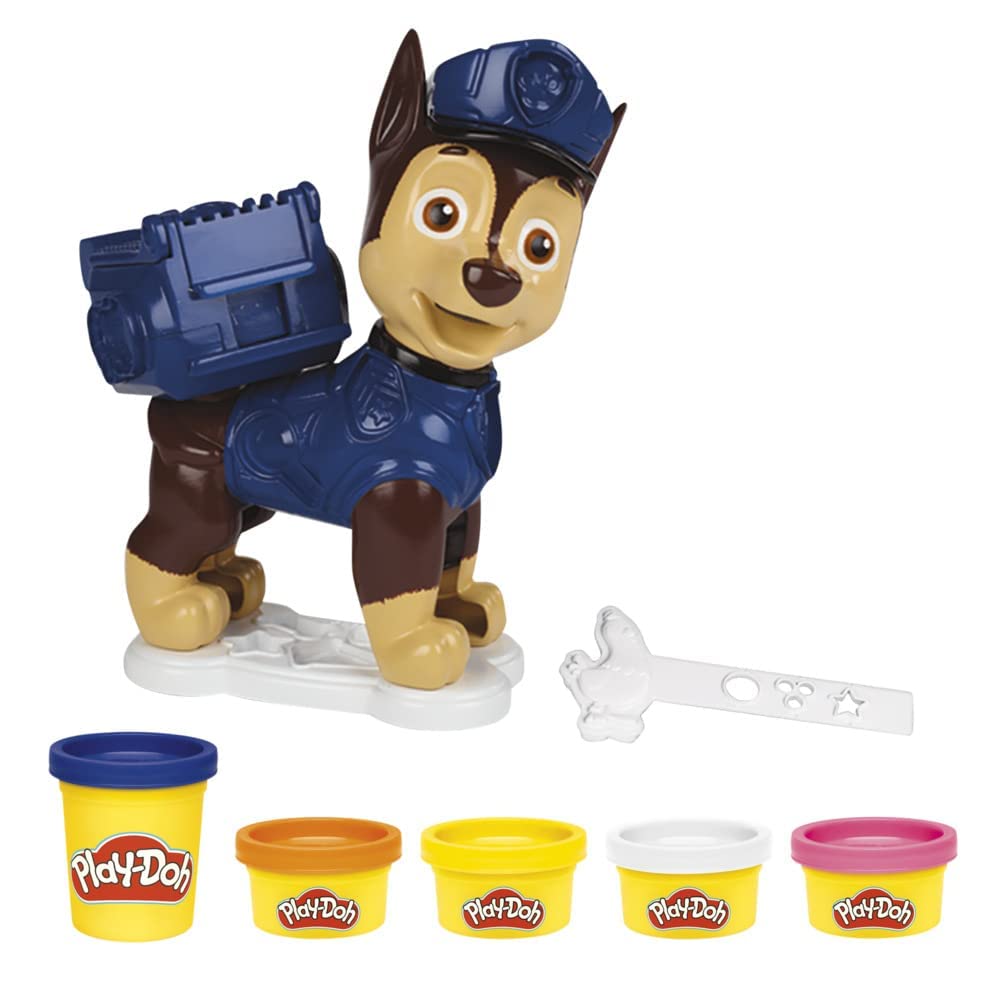Play-Doh Paw Patrol Rescue Ready Chase Playset with 5 Colors | Ages 3+