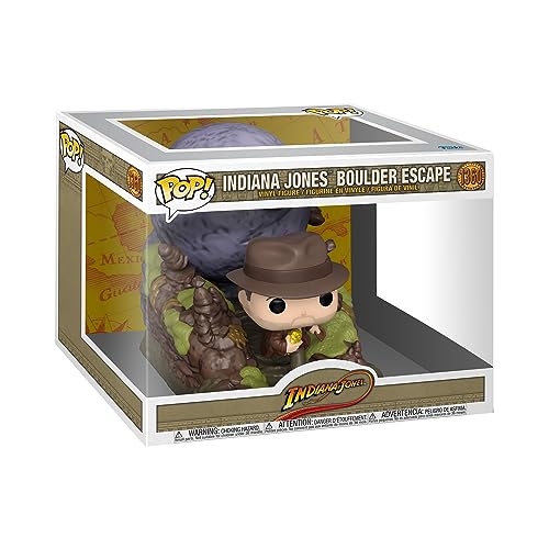 Funko Pop! Movies Moments - Indiana Jones Boulder Scene Vinyl Figure (72100) 1