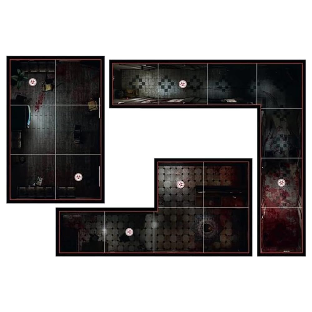 Steamforge Games SFRE2001 Resident Evil 2: The Board Game, Multicolore