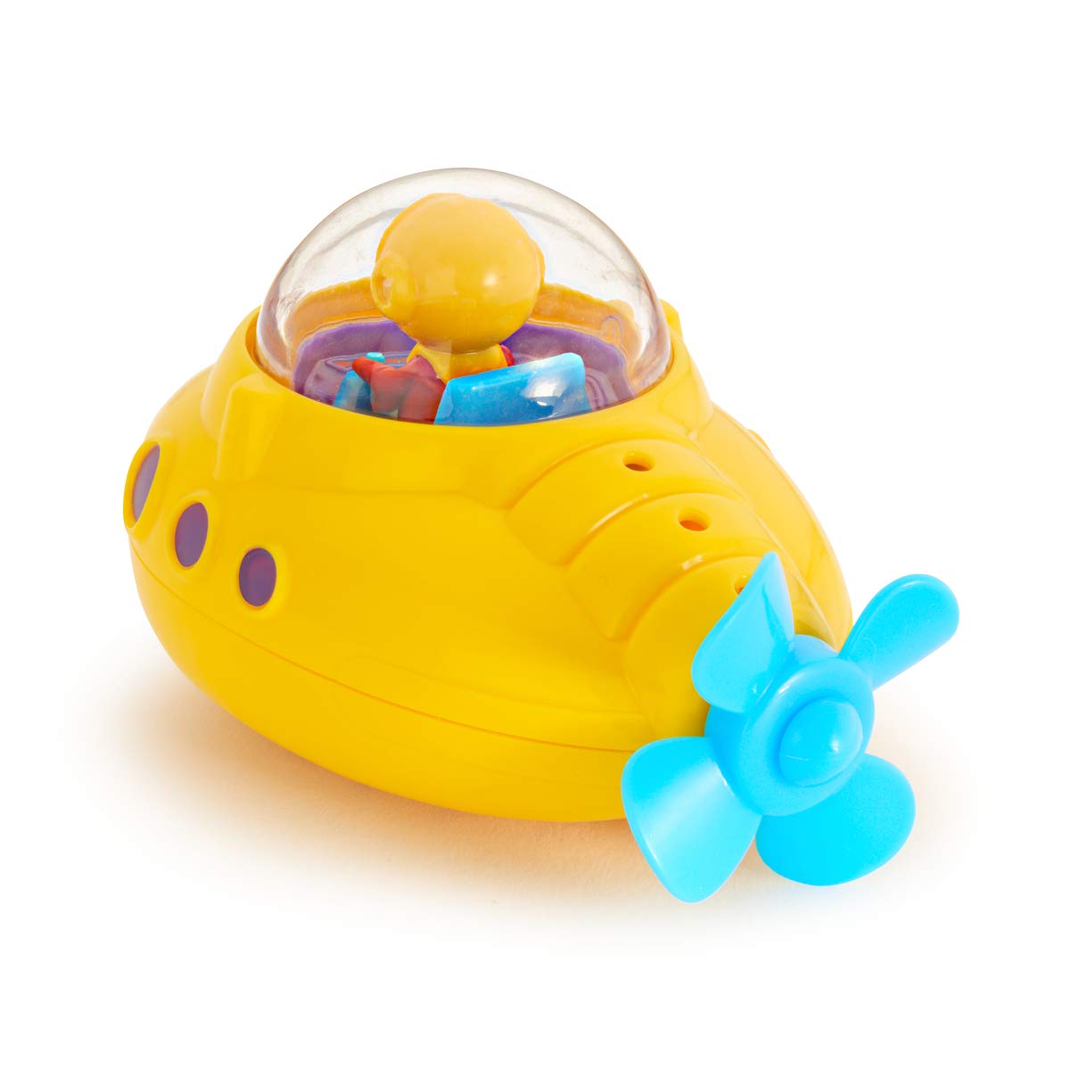 Munchkin Undersea Explorer Bath Toy - Yellow Submarine | Develops Fine Motor Skills