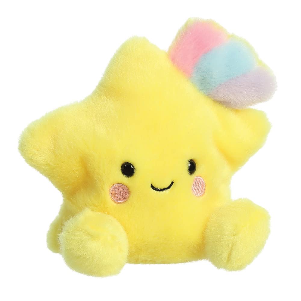 AURORA Palm Pals Pisces Shooting Star Soft Toy - Yellow, Medium, Suitable from Birth 2