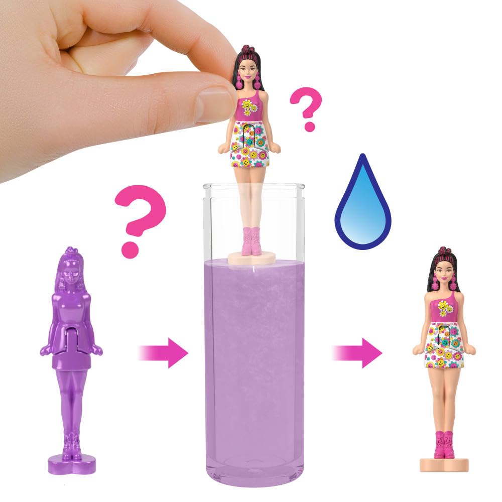 Barbie Mini Barbie Land 5-Pack Pop Reveal Dolls - 1.5-inch Collectible Dolls for Kids 4+ 4
