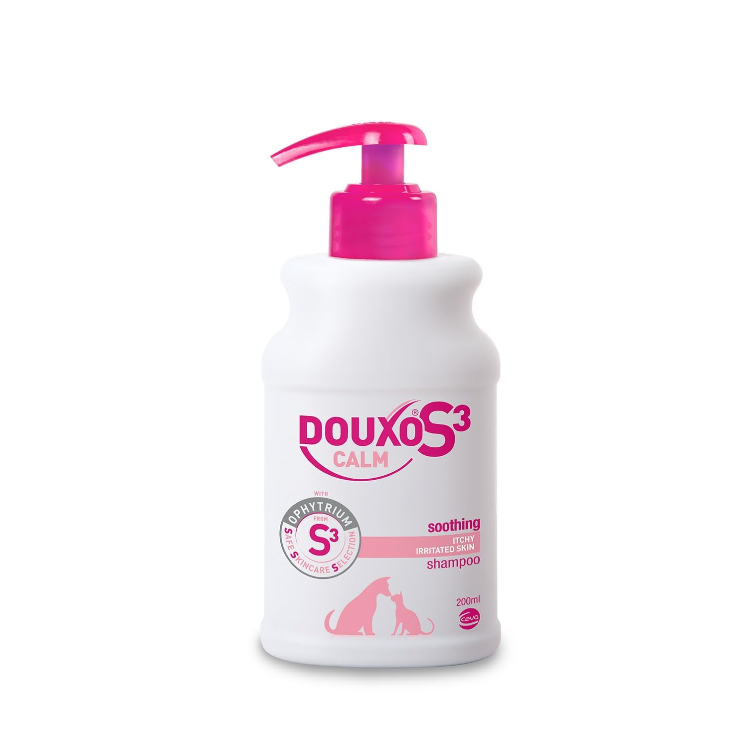 Douxo S3 Calm Itch Relief Dog and Cat Shampoo - 200 ml | Hypoallergenic Fragrance