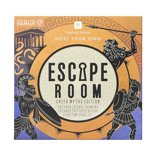 Talking Tables Host Your Own Escape Room Game: Greek Myths Edition