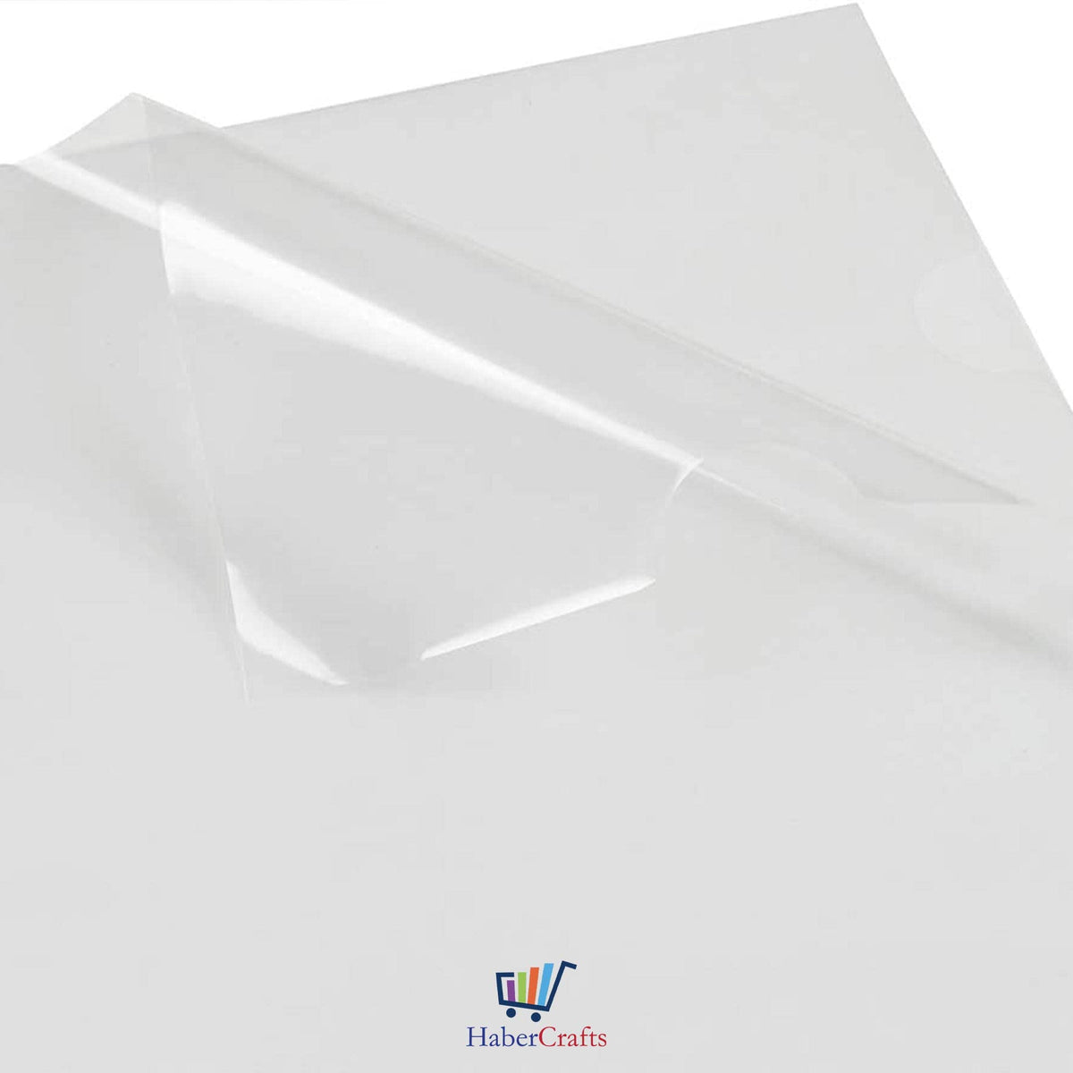 Habercrafts Heavy Duty A4 File Wallets - Top & Side Opening | 150 Micron | 25 Pack 8