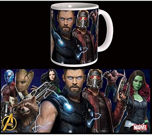 Semic Marvel Avengers Infinity War SMUG199 White Ceramic Mug