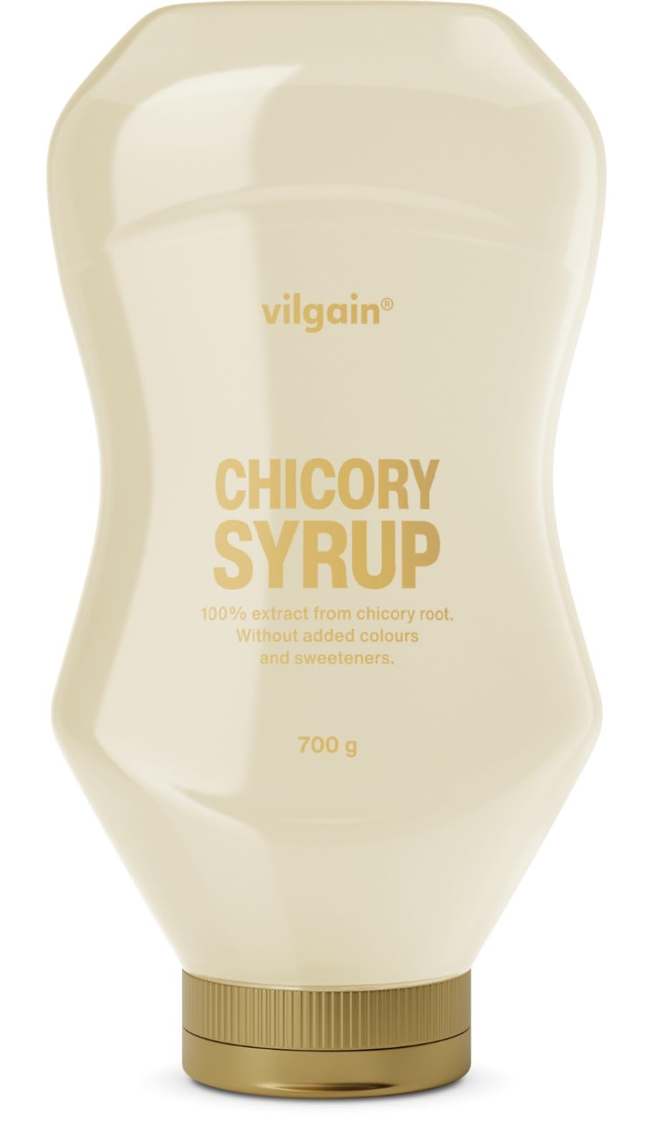 Vilgain Chicorée-Sirup | Natürlicher Süßstoff mit 69 % präbiotischen Ballaststoffen | Wenig Zucker | Diabetikerfreundlich