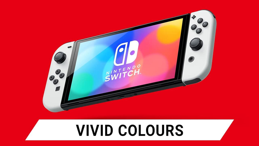 Nintendo Switch (OLED Model) - Neon Blue/Neon Red