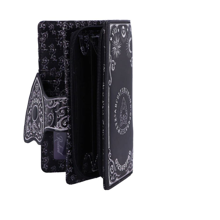 Nemesis Now Spirit Board Planchette Embossed Purse, Black