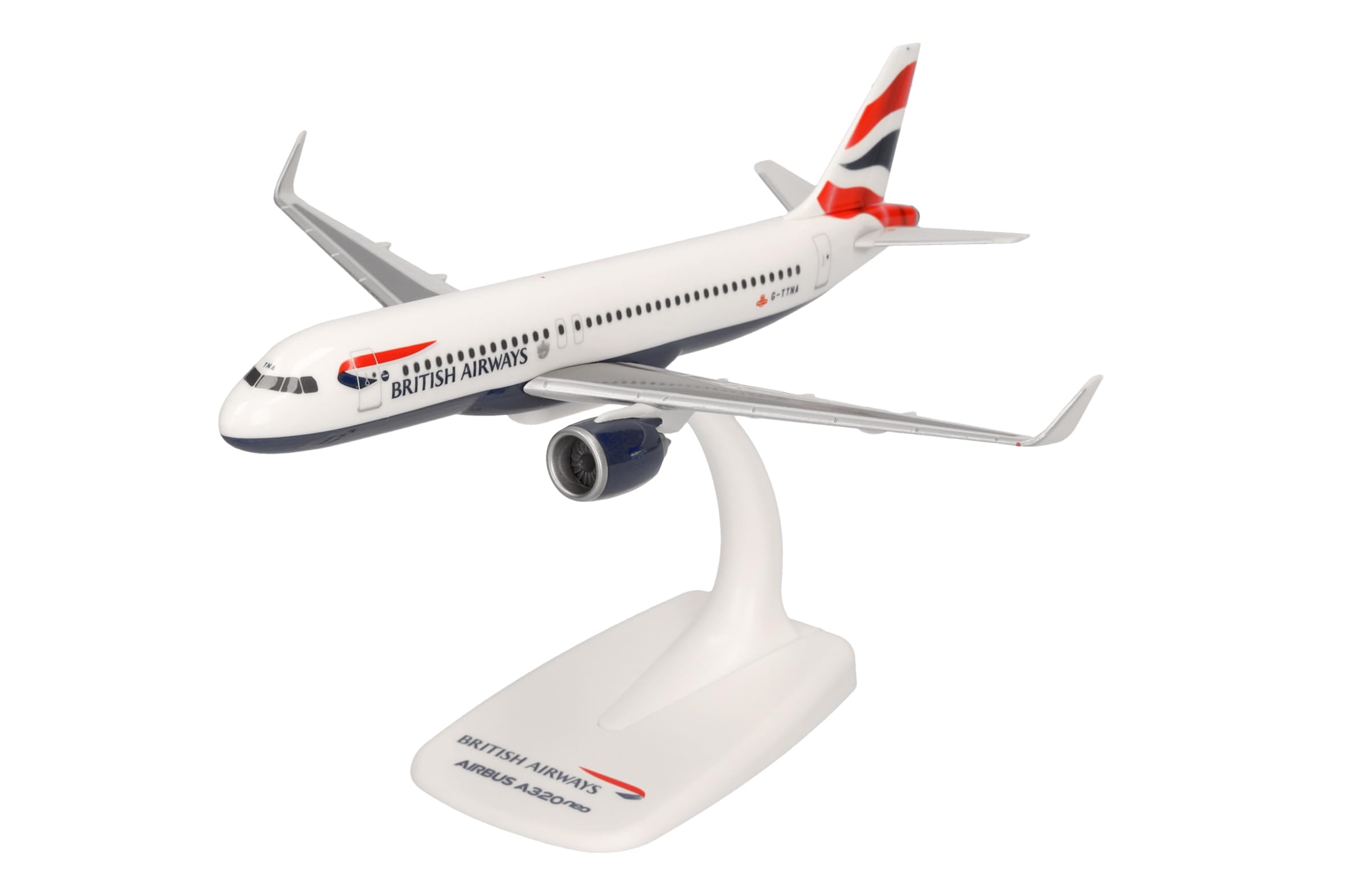 Herpa British Airways Airbus A320 Neo - G-TTNA 1:200 Scale Model