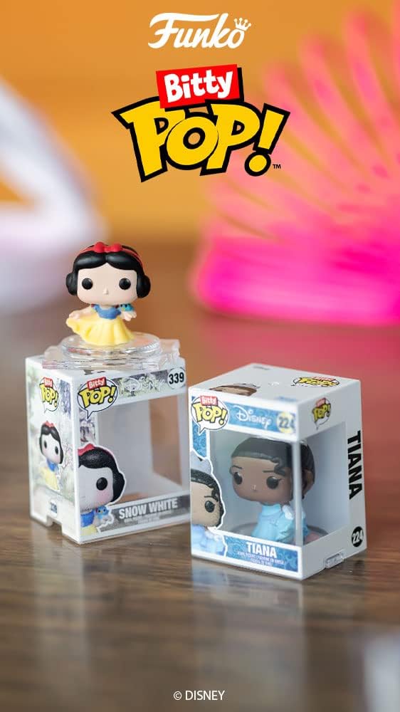 Funko Disney Princess Bitty Pop! Mini Collectible Figures 4-Pack (73028)