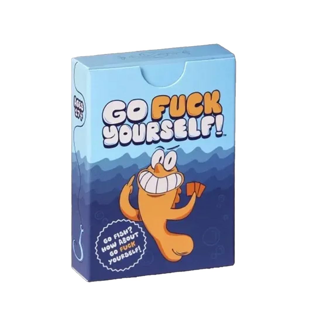 Go Fuck Yourself Card Game - Adult Go Fish Twist | 52 Cards | 2-10 Players | 15-30 Min 1