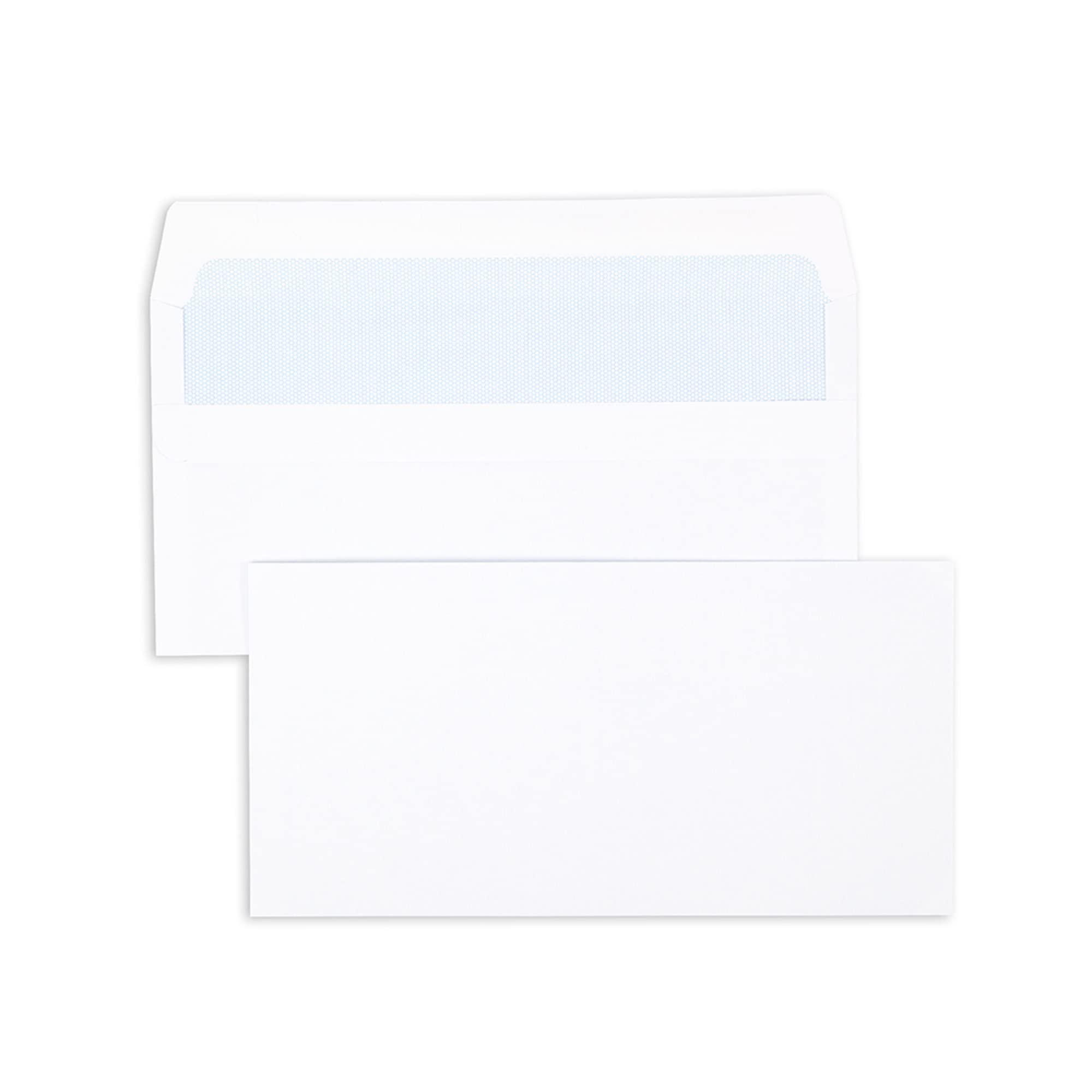 Postmaster DL Envelopes 110 x 220mm 80 GSM Self Seal White 400 Pack 7