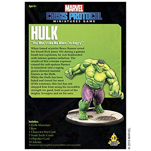 Atomare Massenspiele | Marvel Crisis Protocol: Charakterpaket: Hulk