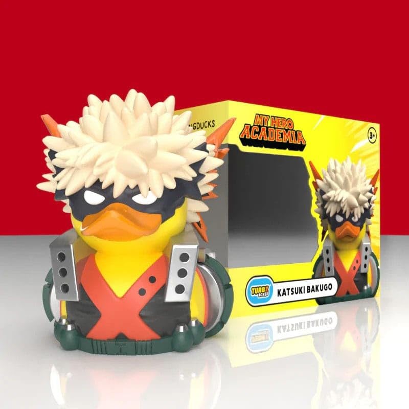 TUBBZ Boxed Edition: My Hero Academia - Katsuki Bakugo Cosplaying Rubber Duck Vinyl Figure 3