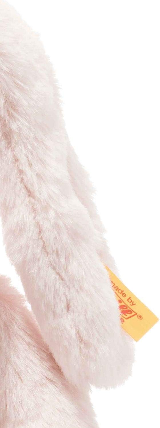 Steiff My First Hoppie Rabbit - Soft Cuddly Plush Toy for Newborns, 26 cm, Pink