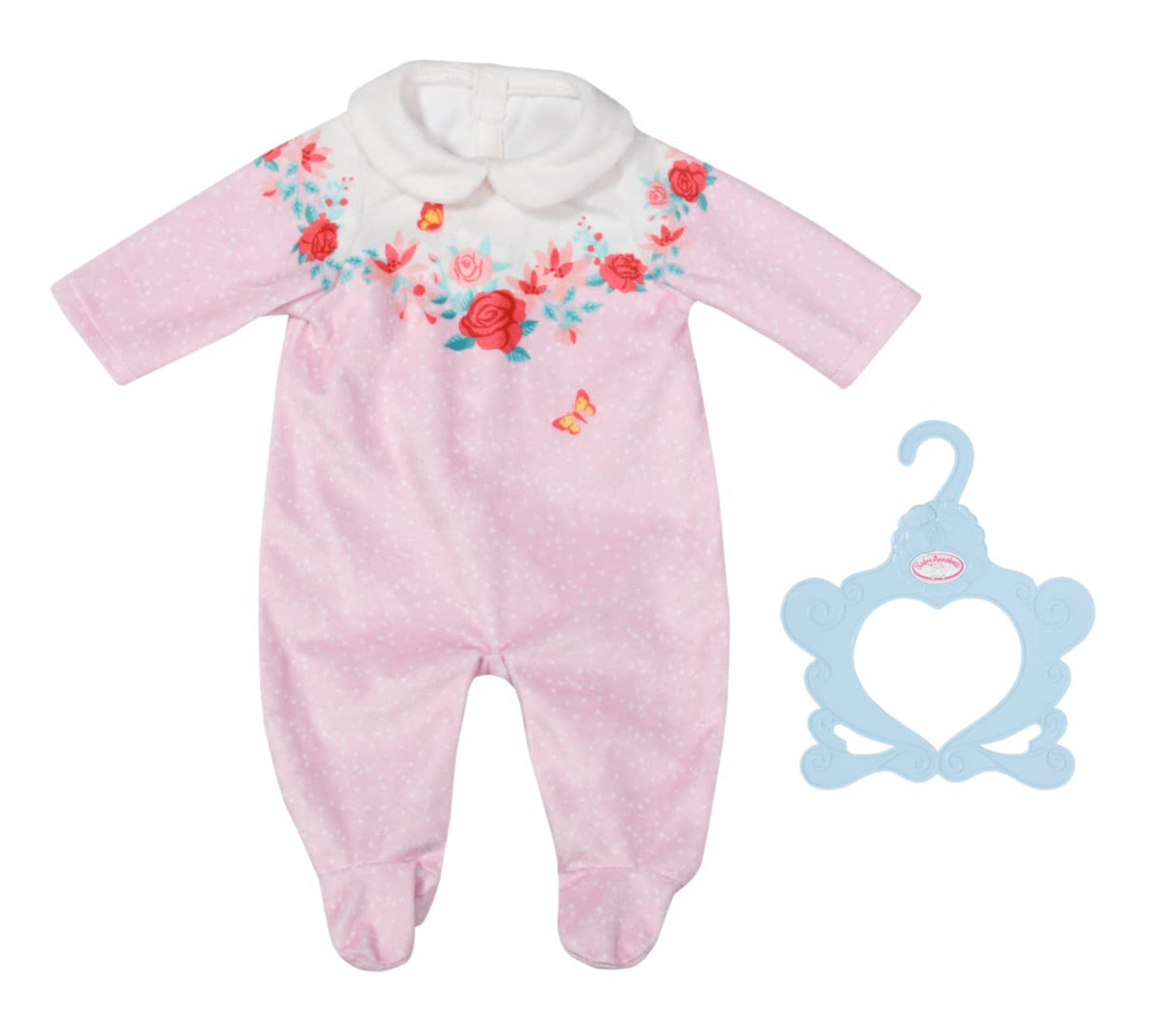 Baby Annabell Pink Romper Clothes Set for 43cm Dolls - 2 Piece