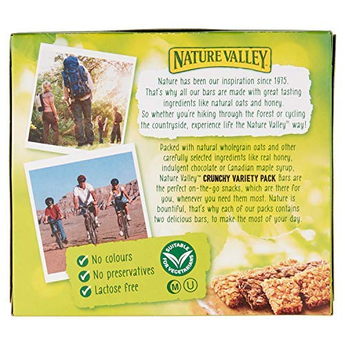 Nature Valley Crunchy Granola Bars Variety Pack - 40 Count | Wholegrain Oats | Vegetarian 6