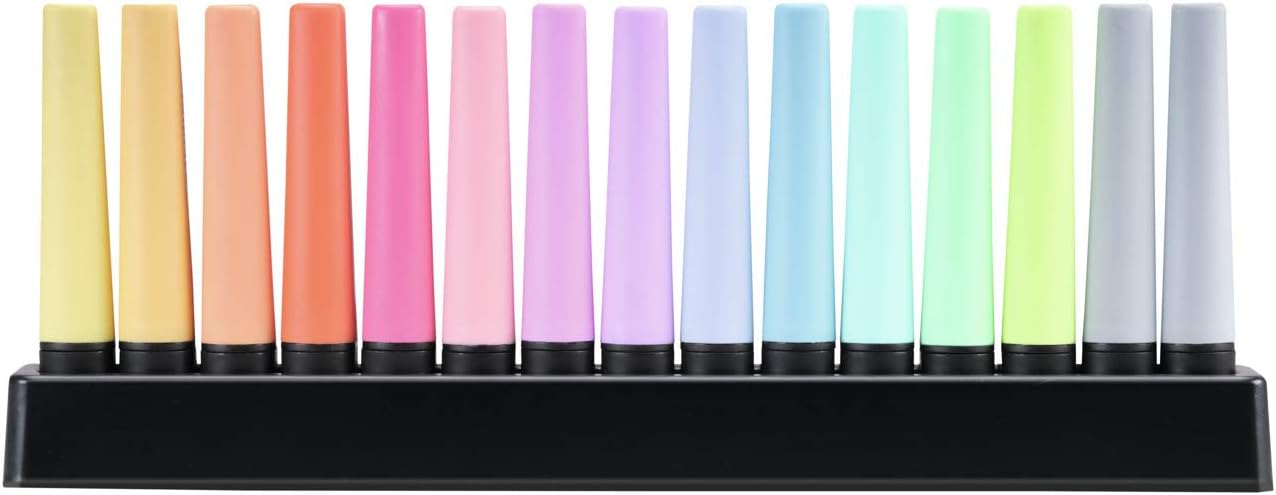 Highlighter - STABILO BOSS ORIGINAL Pastel - Deskset of 15 - Assorted Colours 2