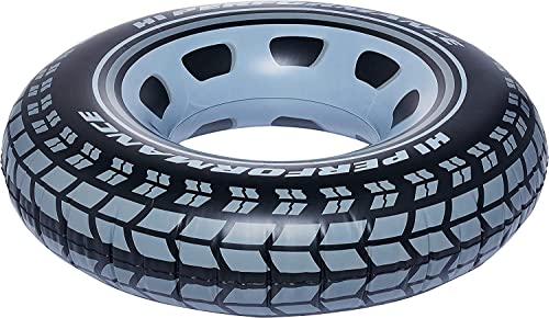 Intex 36" Radial Champs Tyre Tube - Inflatable Pool Toy for Kids 9+ 8