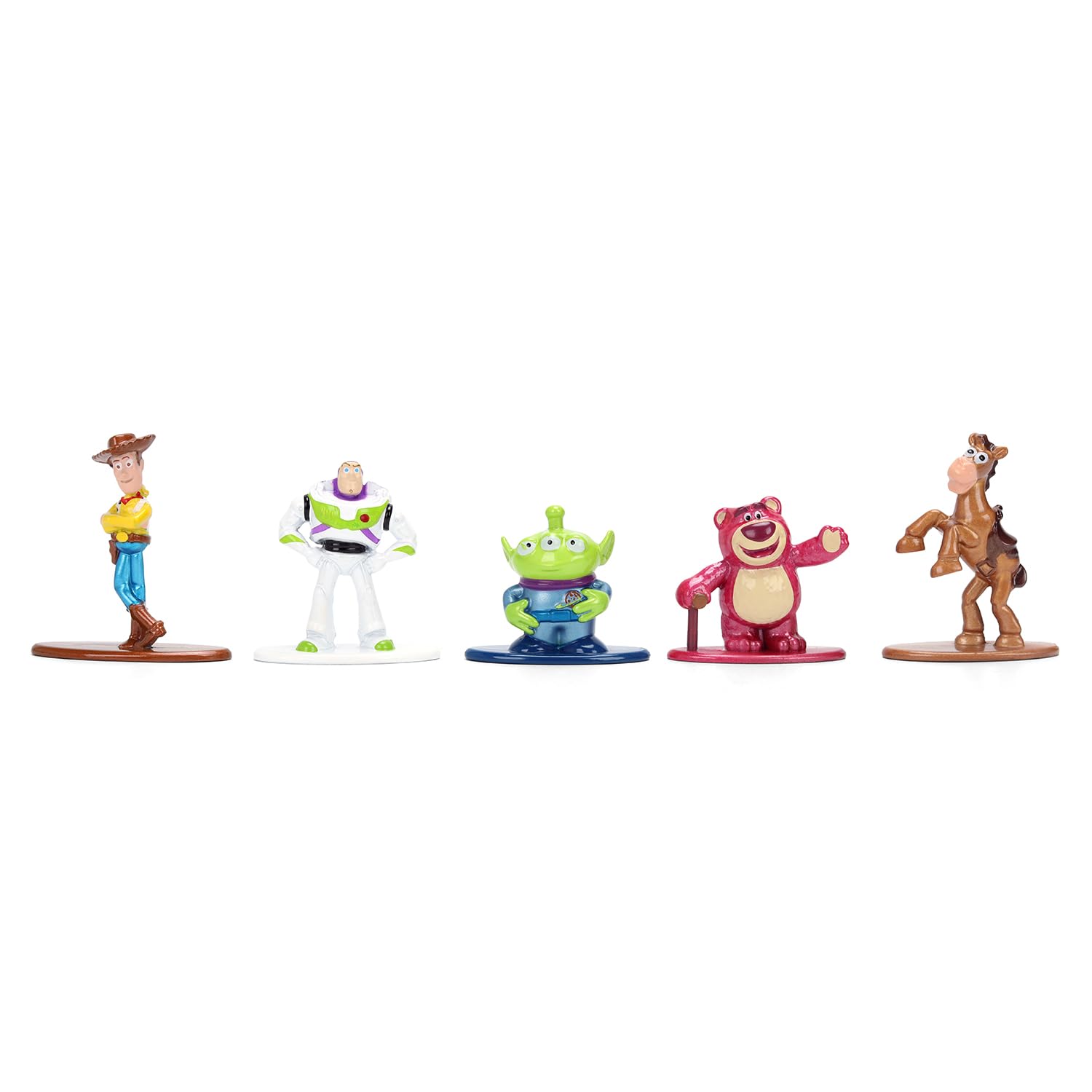 Jada Toy Story Wave 1 Nano Figures - 12 Piece Multipack, 1.65" Die-Cast Metal 4