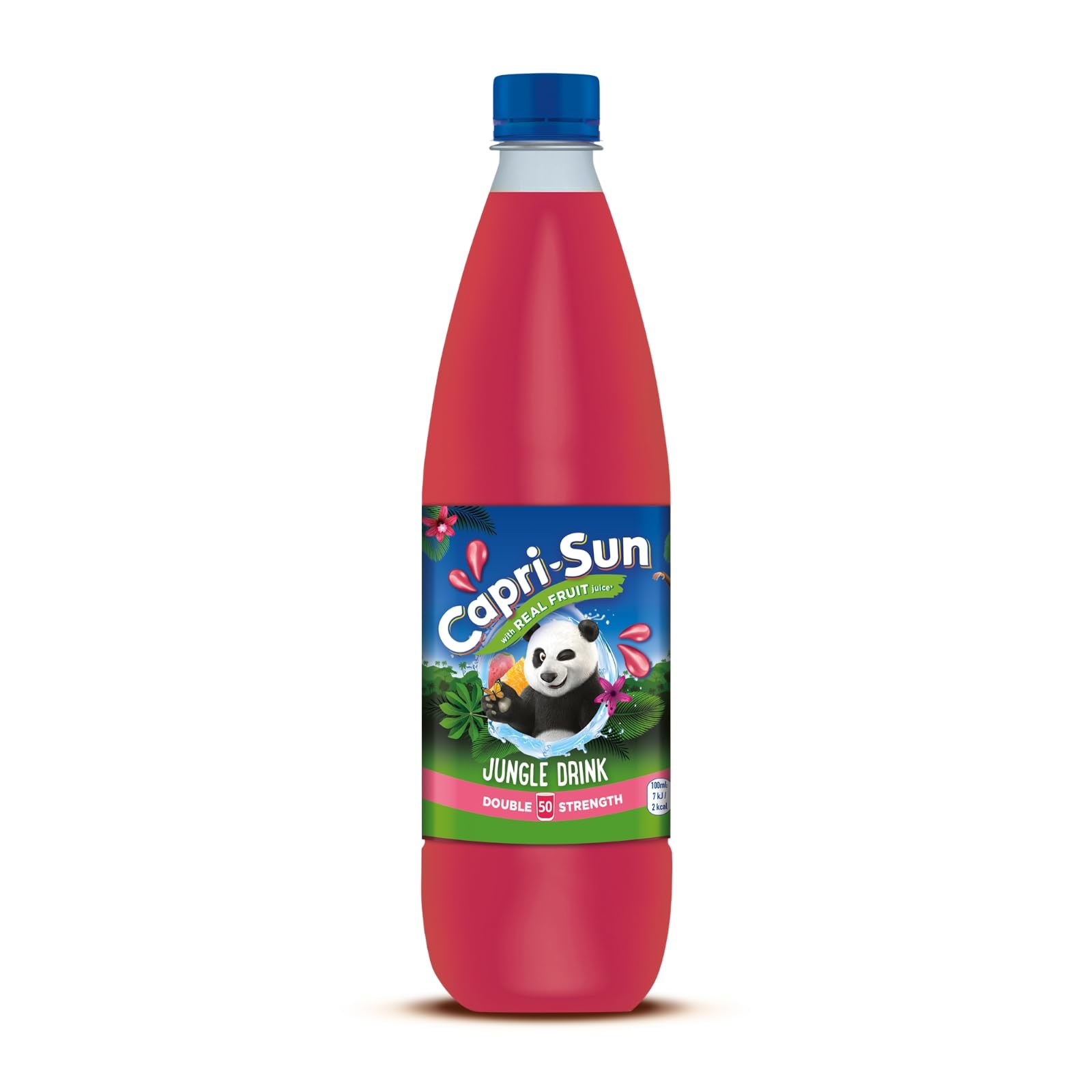 Capri-Sun Double Strength Jungle Drink Squash Concentrate - No Added Sugar | 1 Litre 1