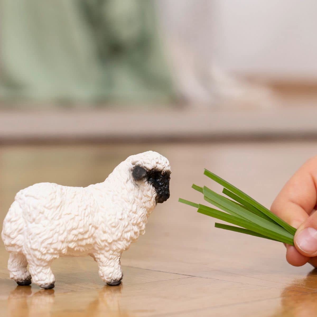 Schleich Valais Black-nosed Sheep Figurine - Farm World | Ages 3-8 | Plastic 2