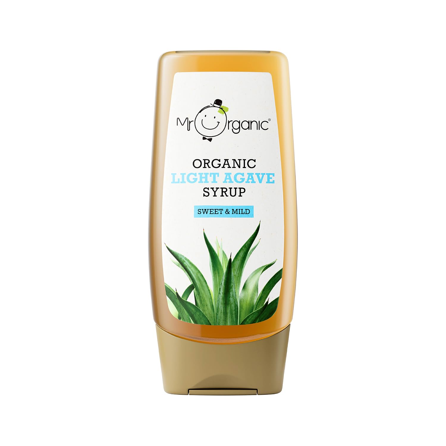 Mr Organic Light Agave Syrup - Organic Natural Sweetener | 250ml Bottle | Non-GMO 1