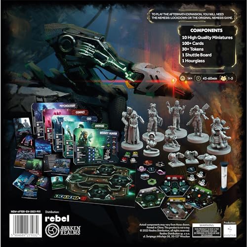 Nemesis: Aftermath - Board Game Expansion for Sci-Fi Survival Gameplay 6