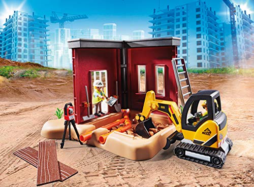 Playmobil 70443 City Action Construcion Piccolo escavatore con benna mobile 6