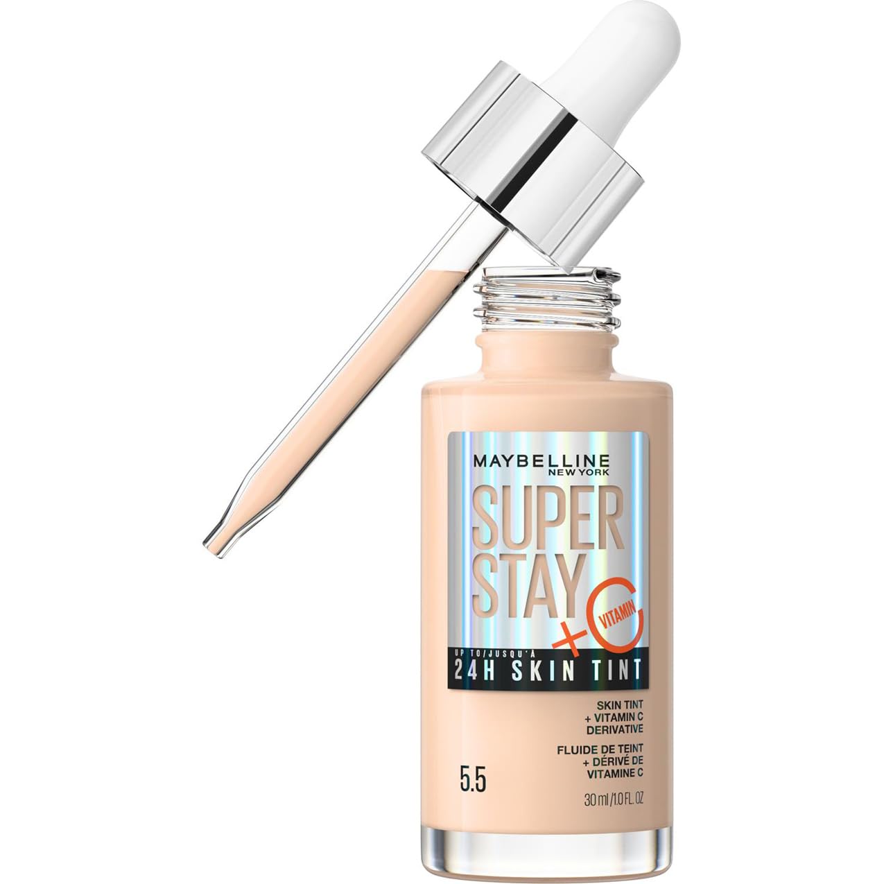 Maybelline Super Stay Skin Tint Foundation with Vitamin C - Shade 05.5 1