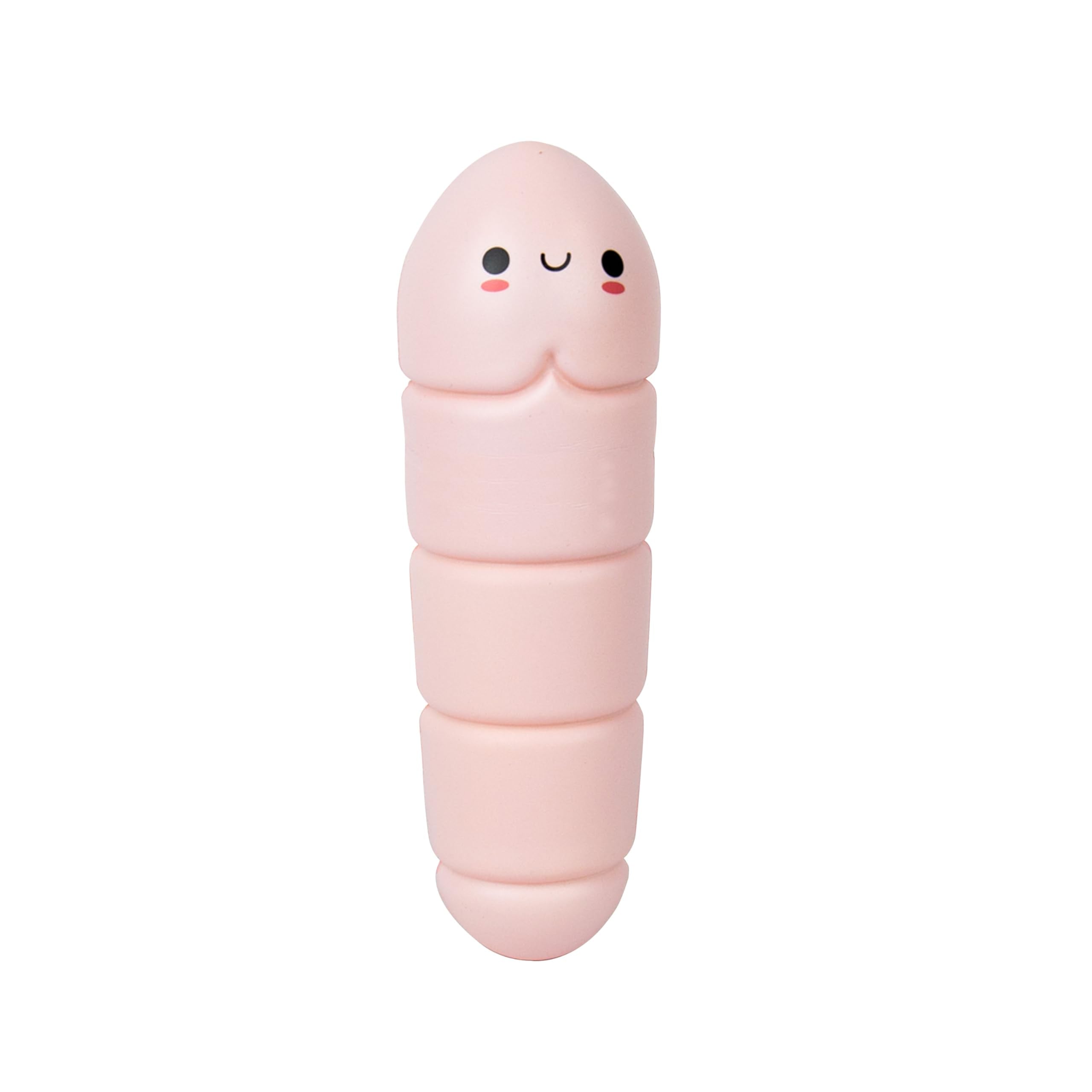 Worry Worm Stress Reliever – Squishy Willy Worm-Shaped Fidget Toy for Kids & Adults 9