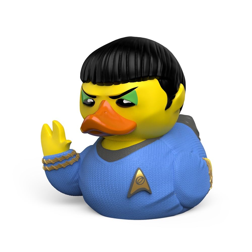 TUBBZ Mini Spock Vinyl Rubber Duck Collectible - Star Trek TV Series