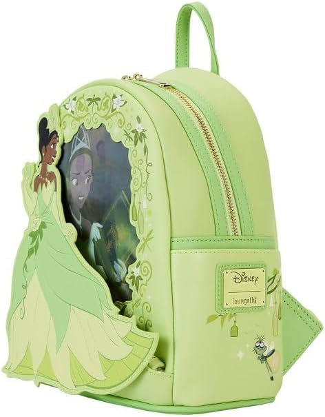 Loungefly Disney Princess and the Frog Tiana Lenticular Mini Backpack (Model Number)