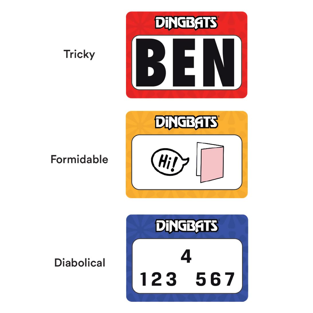 Gibsons Dingbats Word Game - 308 Puzzles | Ages 10+ | 1+ Players | 25 Min Duration 7