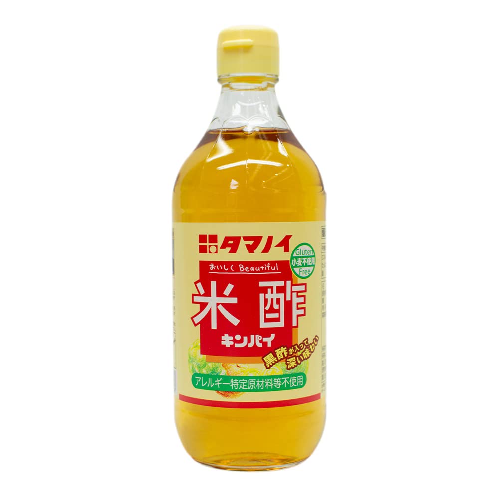 タマノイ Japanese Rice Vinegar - 500 ml Bottle | Sushi Seasoning | Ingredients: Rice, Alcohol 1