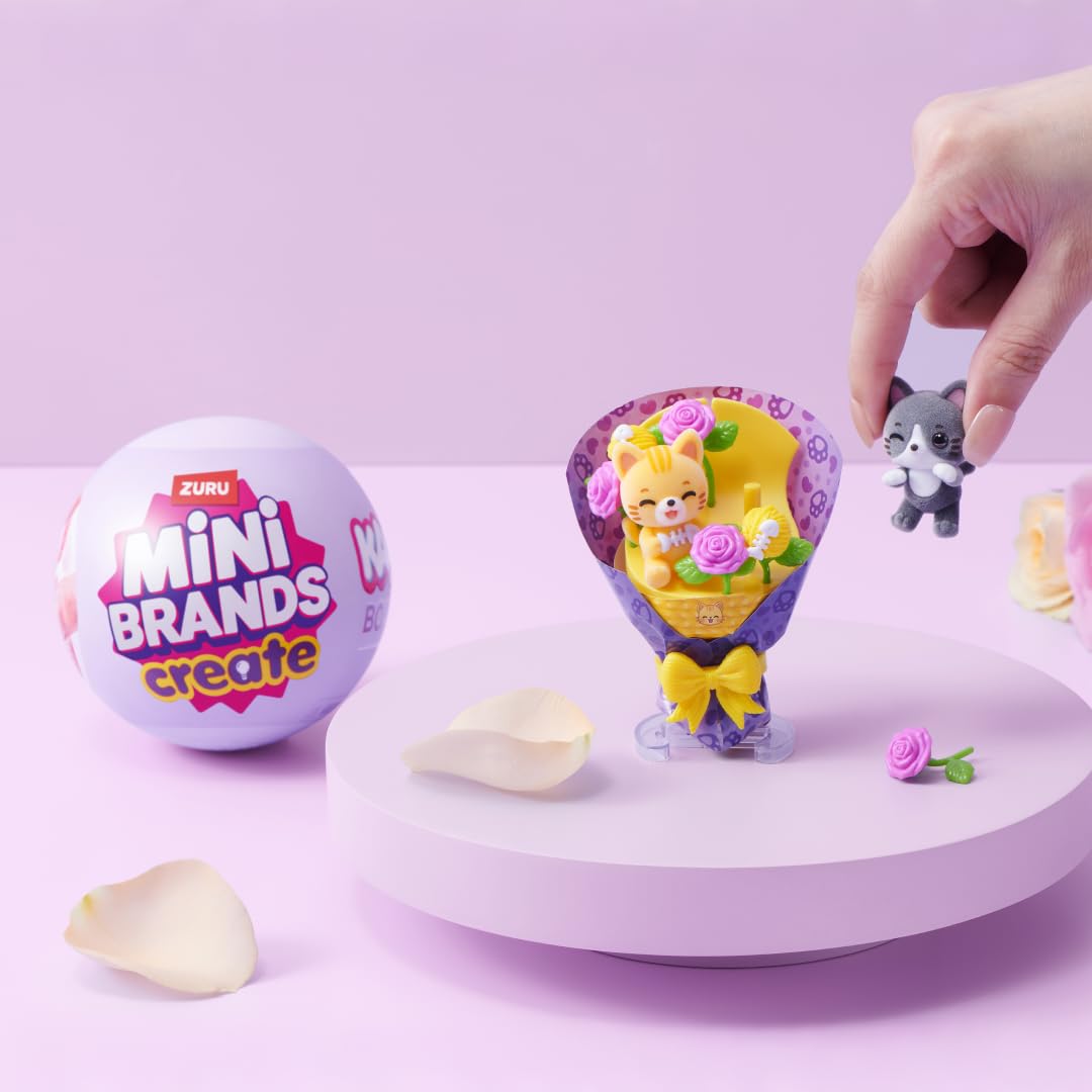 Mini Brands Kawaii Bouquet Capsule Series 1 - Collectible Miniatures (2 Pack) 4