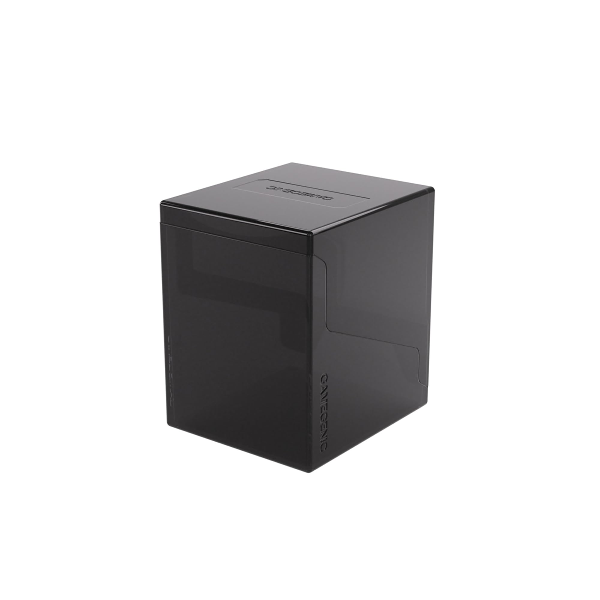 Gamegenic Bastion 100+ XL Deck Box - Black | Holds 100+ Double-Sleeved Cards | Lockable