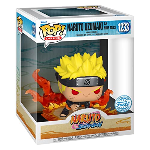 Funko Pop! Animation Naruto: Shippuden - Naruto Uzumaki as Nine Tails Deluxe Vinyl Figure (60296)