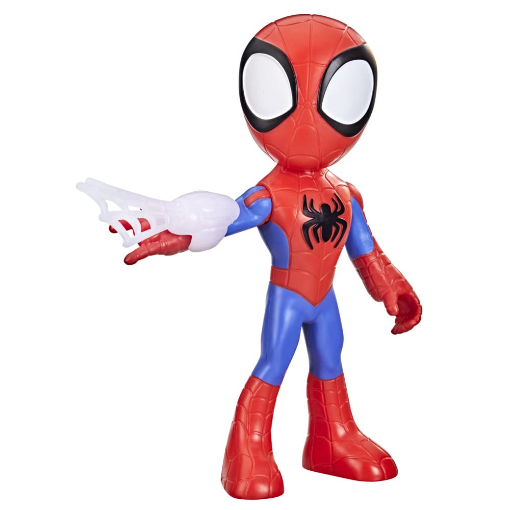 Hasbro Marvel Spidey and His Amazing Friends Supersized Spidey Action Figure | 9-inch | Ages 3+