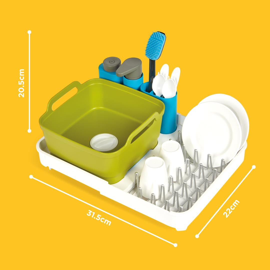 Joseph Joseph Extend Sink Playset - Water Pump & Color-Changing Dishes for Ages 3+