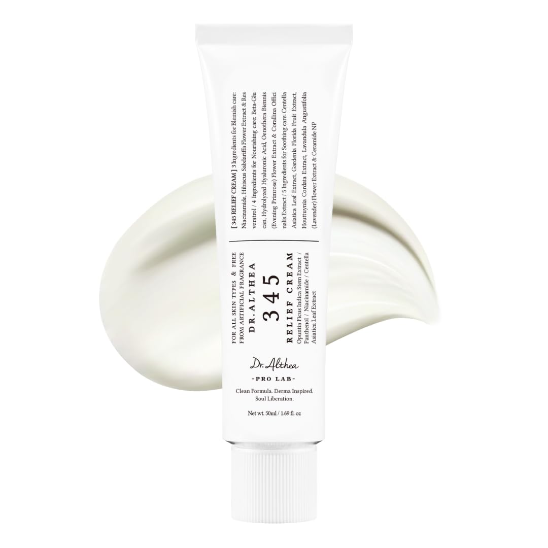 Dr.Althea 345 Relief Cream - Daily Face Moisturizer (80g) 1