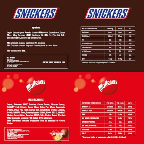 Mars Family Favourites Mixed Bulk Chocolate Multipack 358g - 20 Fun Size Bars & Bags 9