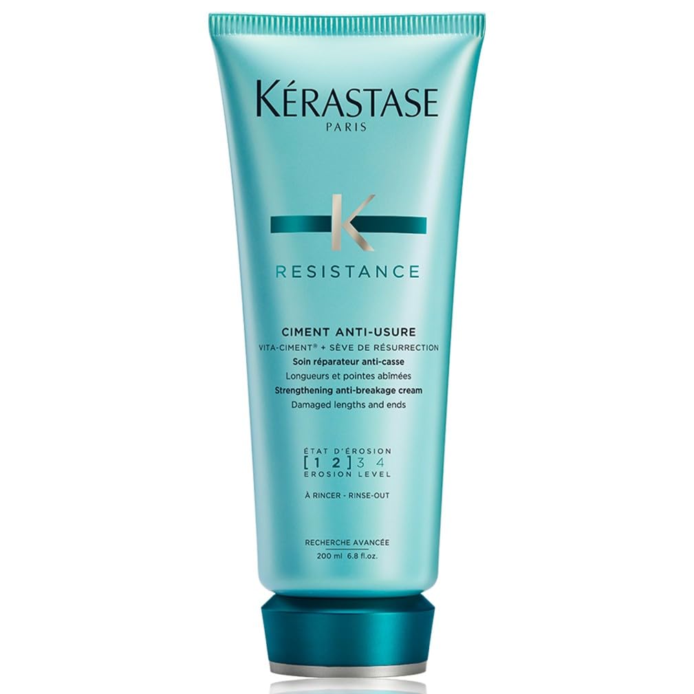 Kérastase Resistance Ciment Anti-Usure Daily Strengthening Conditioner - Repairs & Strengthens Damaged Hair | 200 ml