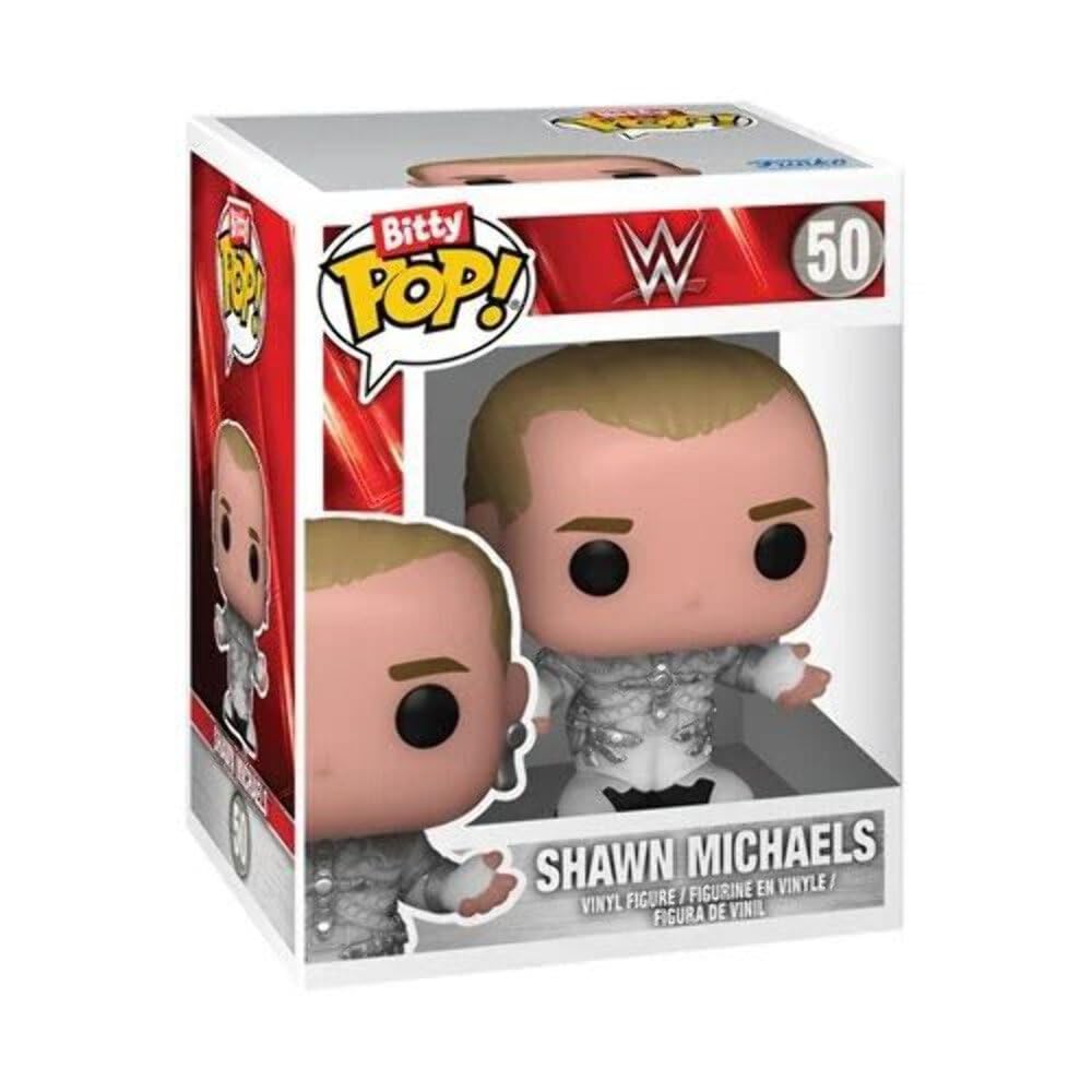 Funko Bitty POP! WWE - The Undertaker, British Bulldog, Batista & Mystery Figure Vinyl Set 3