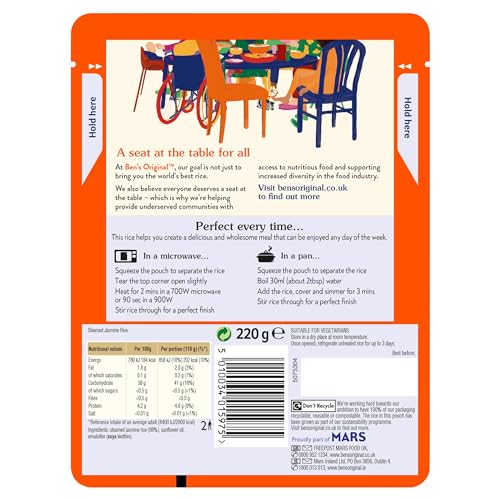 Ben's Original - Jasmine Rice Microwave Rice 220g 7