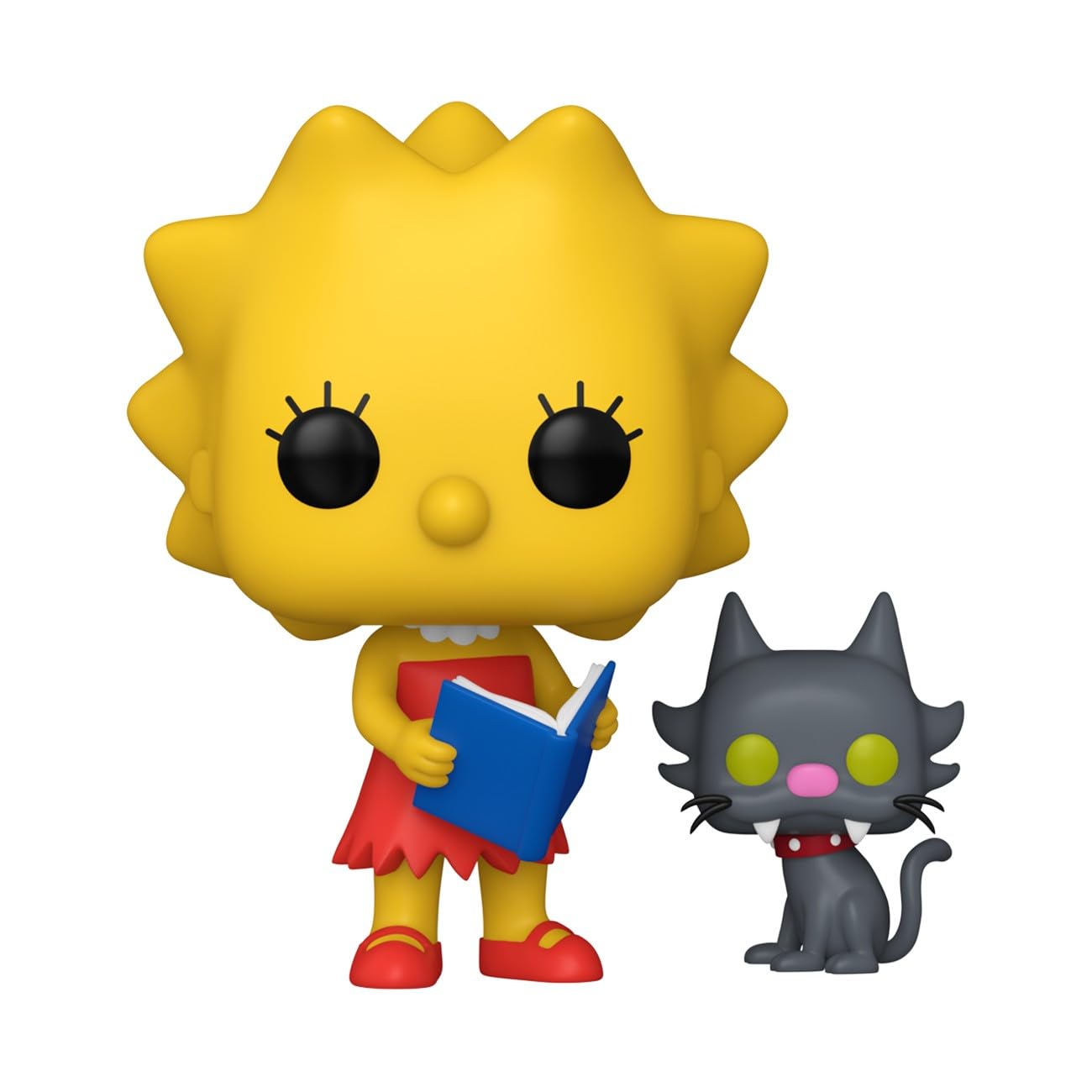 Funko Pop! & Buddy - The Simpsons - Lisa Simpson & Snow Ball Collectable Vinyl Figure | 3.75 Inches