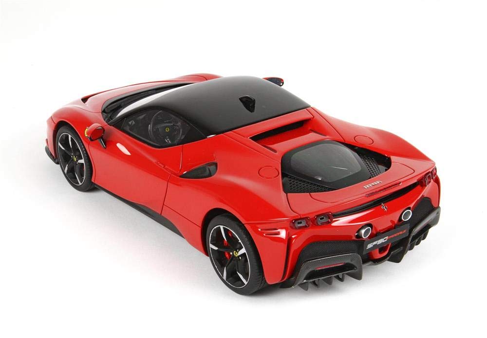 Bburago FERRARI RACE & PLAY SF90 STRADALE Super Car Model | 1:43 Scale Diecast 3