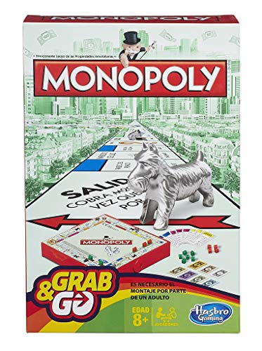 Hasbro Monopoly Travel Parent Versione spagnola