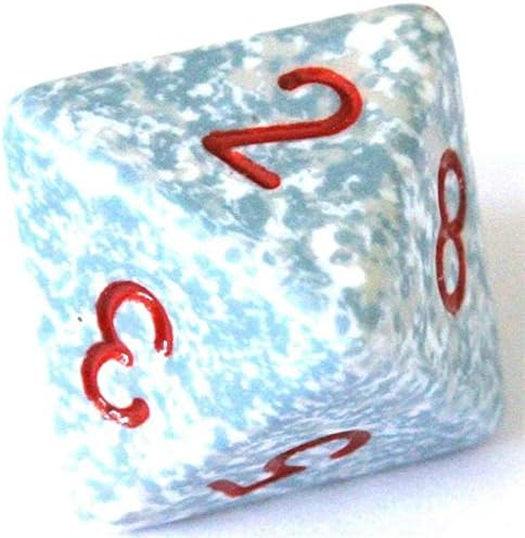 Chessex Manufacturing 25300 Air Speckled Polyhedral Dice Set Of 7 by Chessex Manufacturing